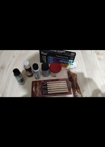 3d model maket boyama seti - Görsel 2