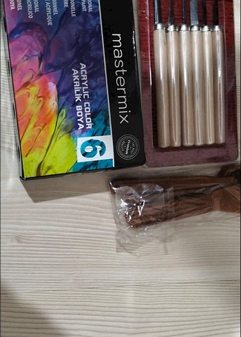 3d model maket boyama seti - Görsel 3