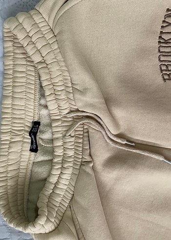 Bej Baskılı Kadın Eşofman Altı - Görsel 2