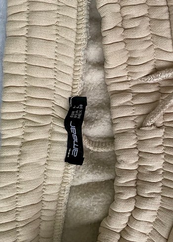 Bej Baskılı Kadın Eşofman Altı - Görsel 3