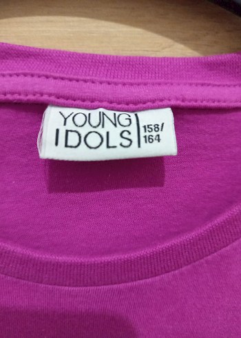 Mor Bohem Uzun Kollu Kız Tişörtü - Görsel 4