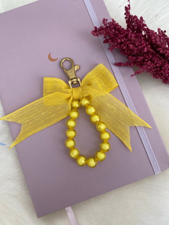 Fiyonklu Anahtarlık ve charm - Görsel 4