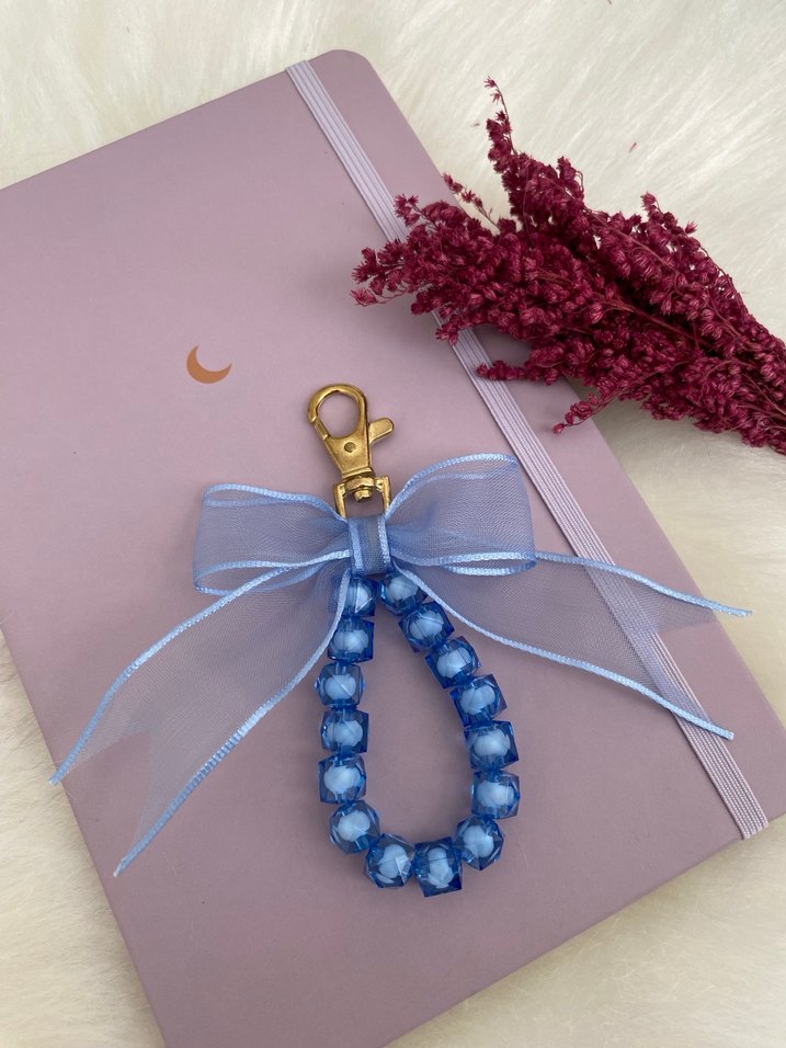 Fiyonklu Anahtarlık ve charm - Görsel 3