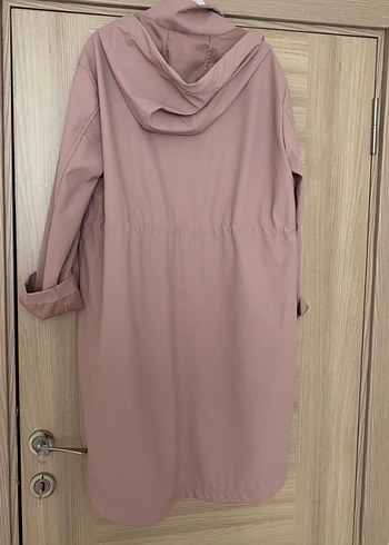 Toz pembe yağmurluk - Görsel 3