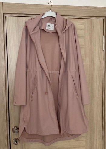 Toz pembe yağmurluk - Görsel 2