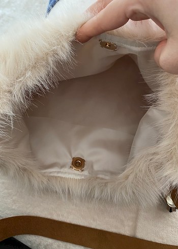 Kürk salaş çanta - Görsel 7