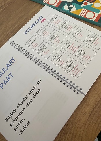 Vocabulary HunterYDS-YDT-YÖKDİL Kelime Kitabı, Planlama Defteri - Görsel 10