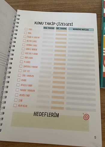 Vocabulary HunterYDS-YDT-YÖKDİL Kelime Kitabı, Planlama Defteri - Görsel 7