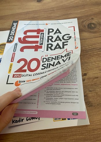 TYT-KPSS Dil Bilgisi ve Paragraf Deneme Kitapları - Görsel 5