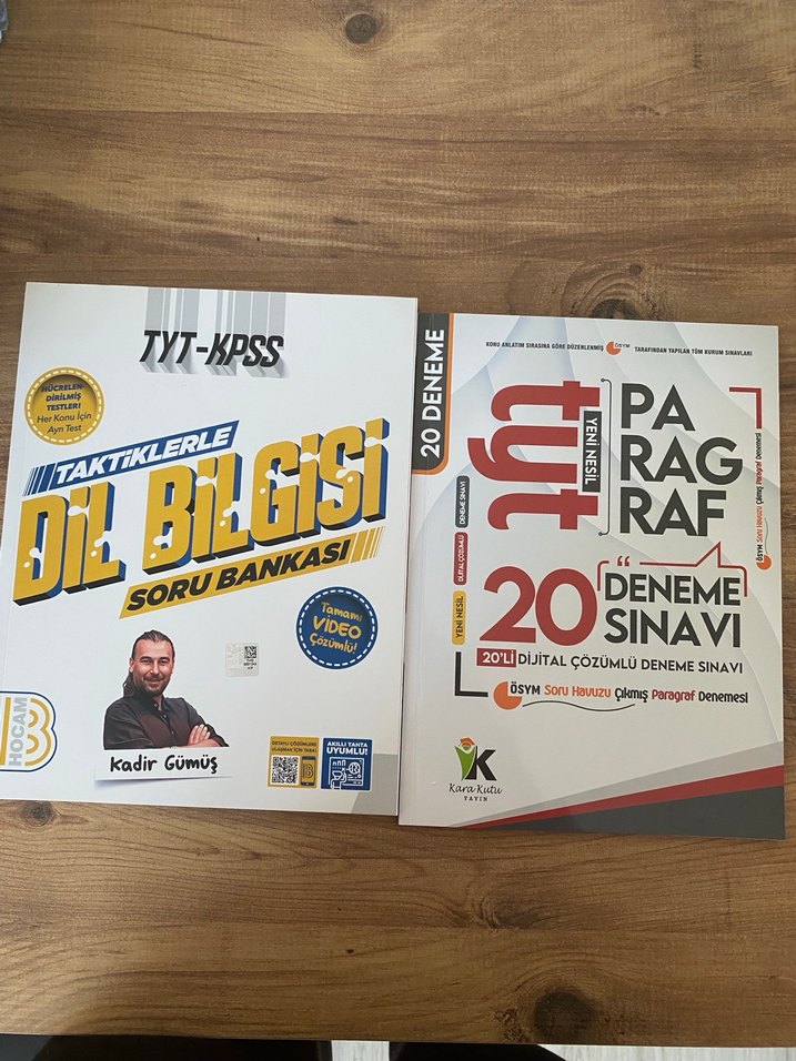 TYT-KPSS Dil Bilgisi ve Paragraf Deneme Kitapları - Görsel 2