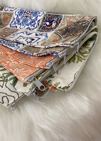 Çiçek Desenli Bohem Yastık Kılıfı - Görsel 3