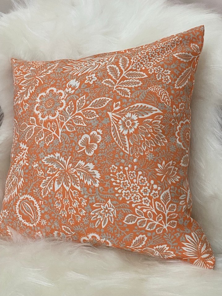 Çiçek Desenli Bohem Yastık Kılıfı - Görsel 2