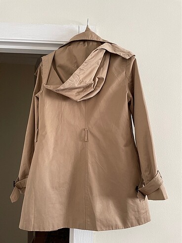 s Beden camel Renk Stradivarius trench