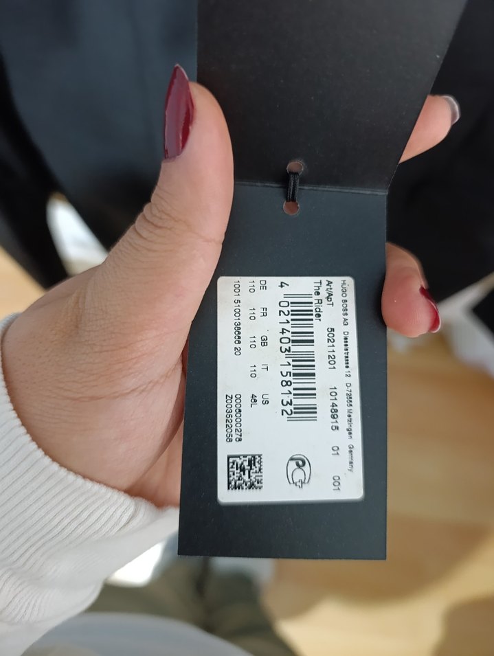 Erkek Orijinal Hugo Boss takım Elbise ceketi - Görsel 2