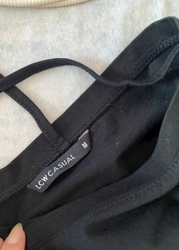 Siyah mini yazlik elbise az kullanilmis - Görsel 4