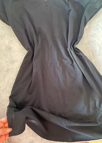 Siyah mini yazlik elbise az kullanilmis - Görsel 3