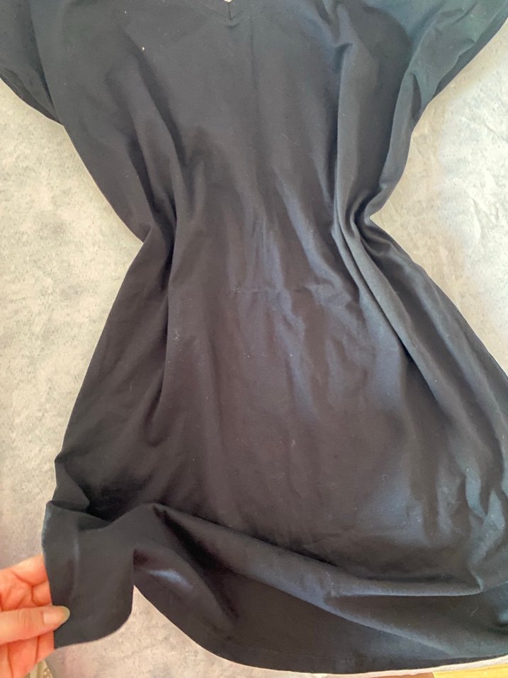 Siyah mini yazlik elbise az kullanilmis - Görsel 3