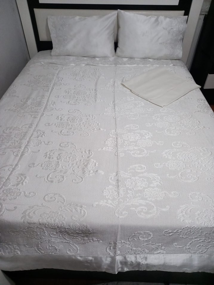 çift kişilik küpürlü pike Takımı - Görsel 2