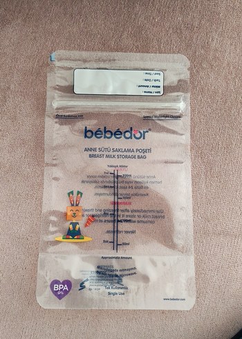 Bebédor Anne Sütü Saklama Poşeti - Görsel 2