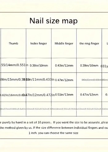 Takma tırnak seti - Görsel 9