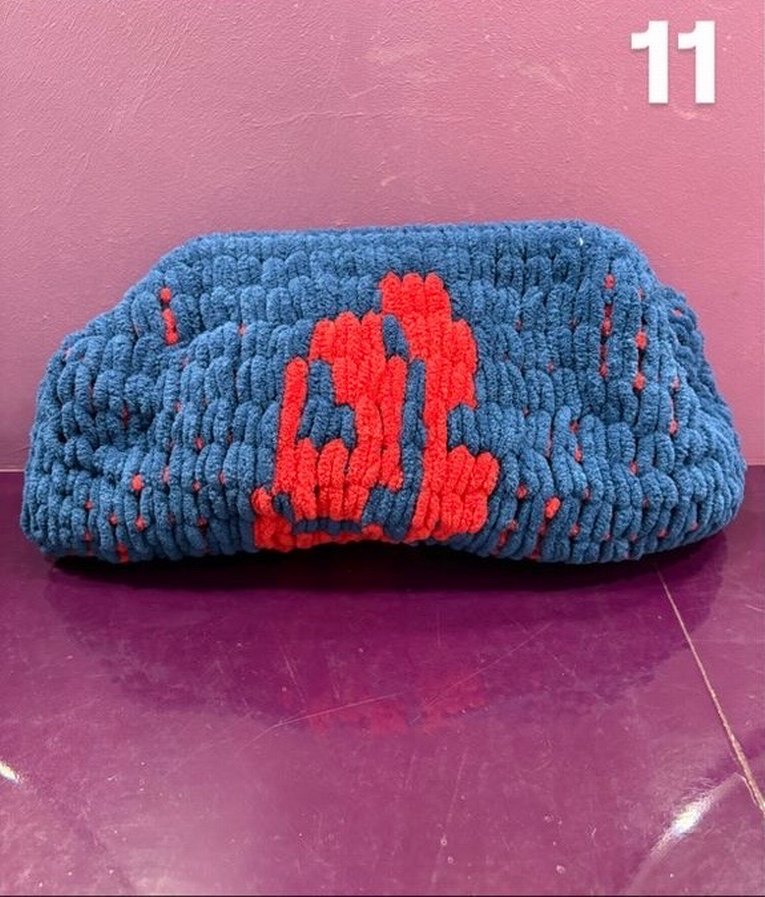 Örgü Kadın Çanta Bohem Stili - Görsel 2