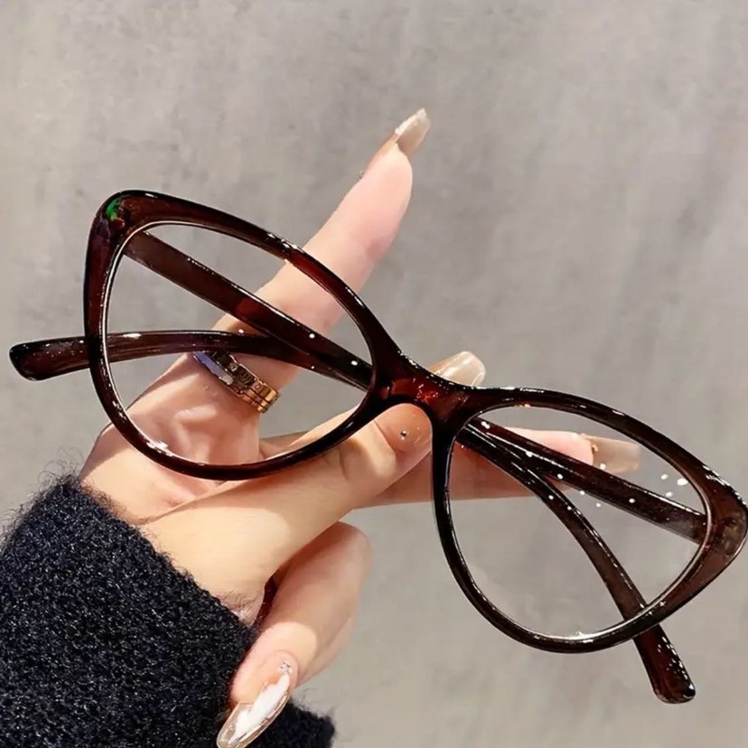 NBHD Moda Oval Kedi Gözü Gözlük - Görsel 5