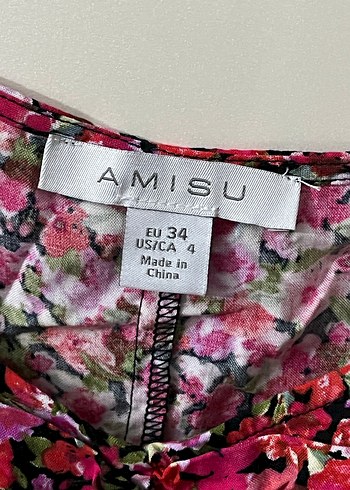 Çiçek Desenli Uzun Bohem Kadın Elbise - Görsel 2