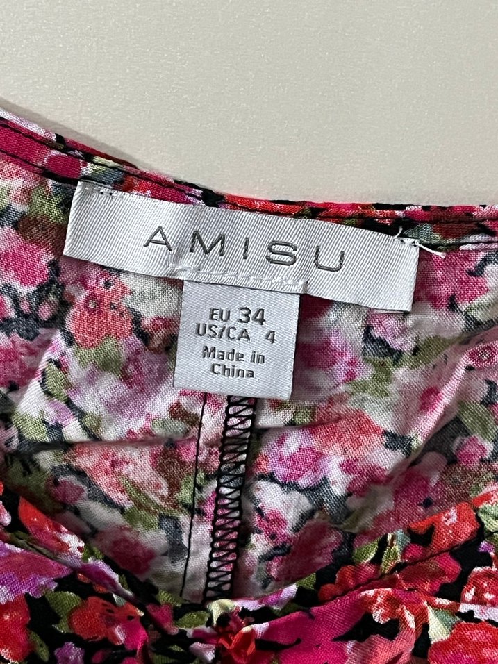 Çiçek Desenli Uzun Bohem Kadın Elbise - Görsel 2