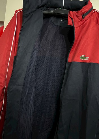 Erkek Kırmızı Siyah Fermuarlı Spor Mont - Görsel 2