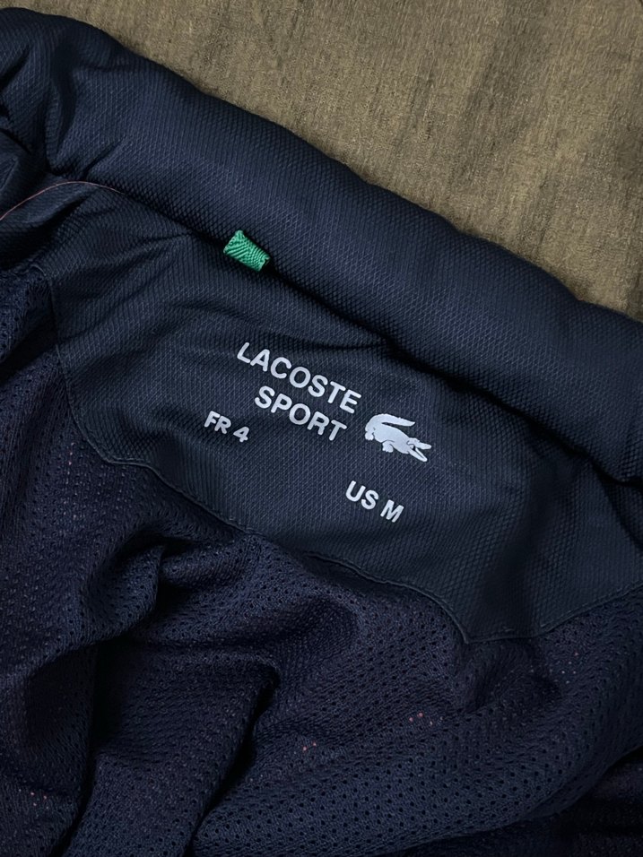 Erkek Kırmızı Siyah Fermuarlı Spor Mont - Görsel 4