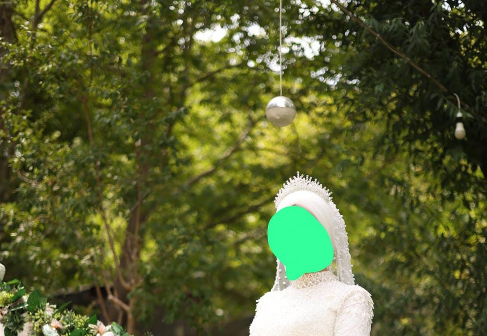 Uzun Kollu Prenses Gelinlik - Görsel 2