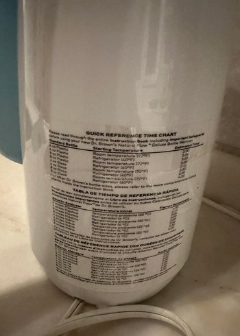 Dr. Brown's Deluxe Elektrikli Biberon Isıtıcı - Görsel 3