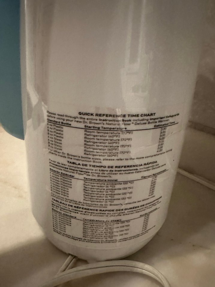 Dr. Brown's Deluxe Elektrikli Biberon Isıtıcı - Görsel 3