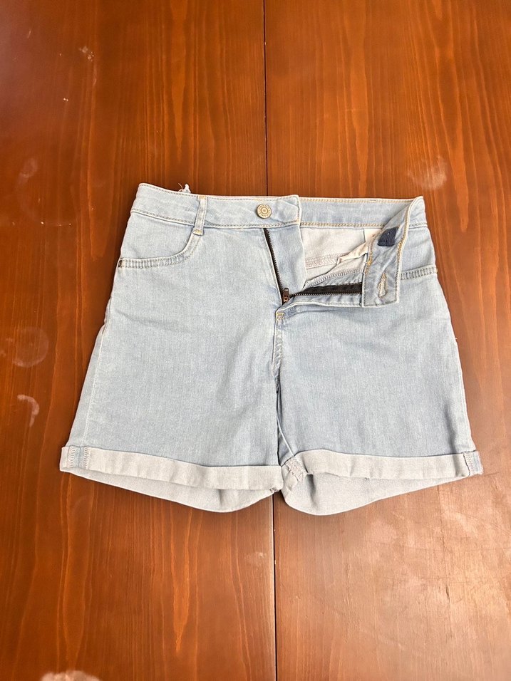 LCW 10-11 Yaş Kız Çocuk Kot Şort - Görsel 2