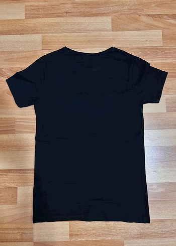 LCW Erkek Siyah Kısa Kollu Basic Tişört XS - Görsel 2