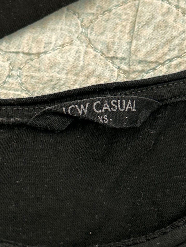 LCW Erkek Siyah Kısa Kollu Basic Tişört XS - Görsel 3