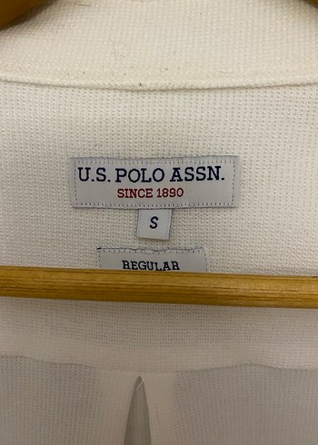 U.S. Polo Uzun Kollu Beyaz-Ekru Erkek Gömlek - Görsel 5
