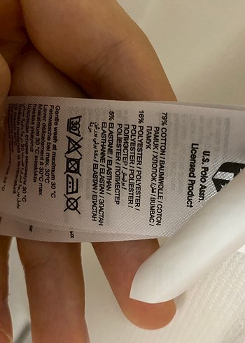 U.S. Polo Uzun Kollu Beyaz-Ekru Erkek Gömlek - Görsel 4