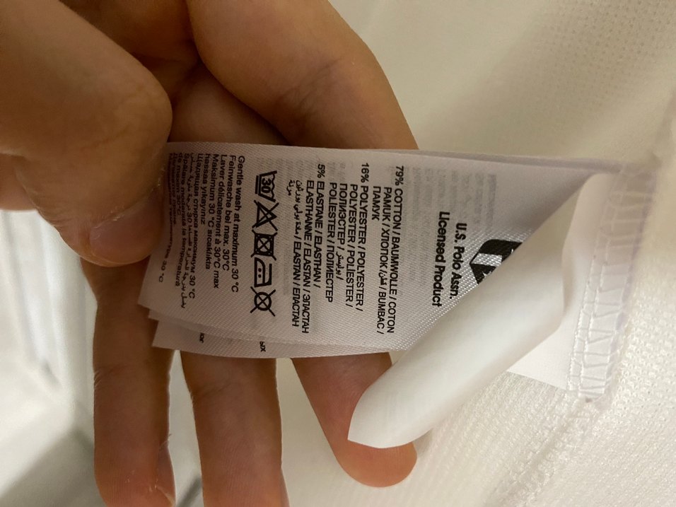 U.S. Polo Uzun Kollu Beyaz-Ekru Erkek Gömlek - Görsel 4