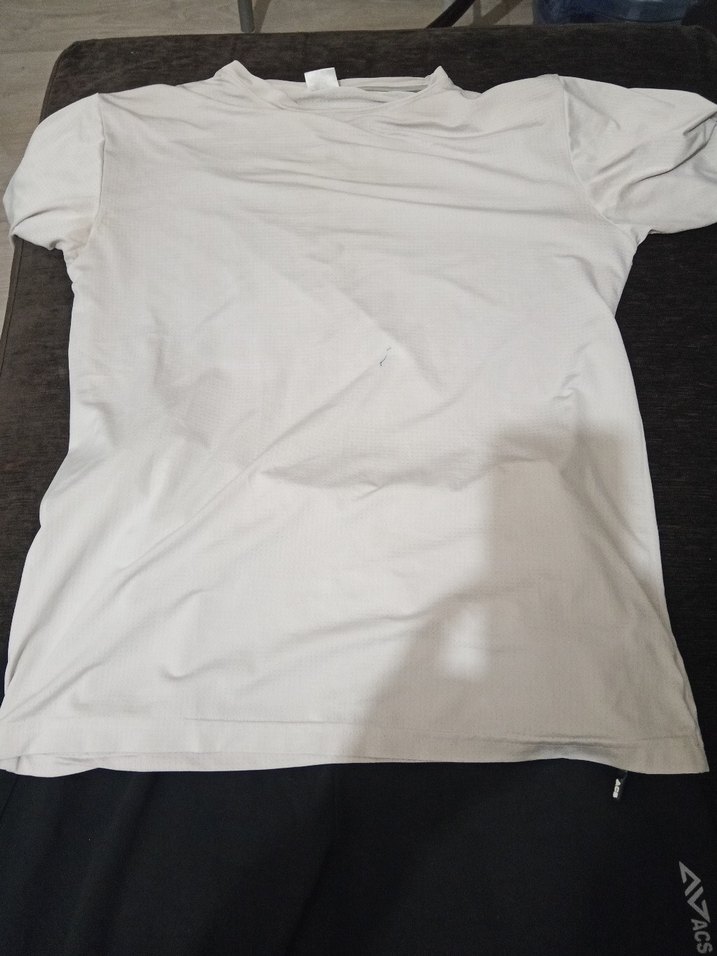 Erkek Rahat Kesim Beyaz Tişört ve Siyah Eşofman Takımı - Görsel 2