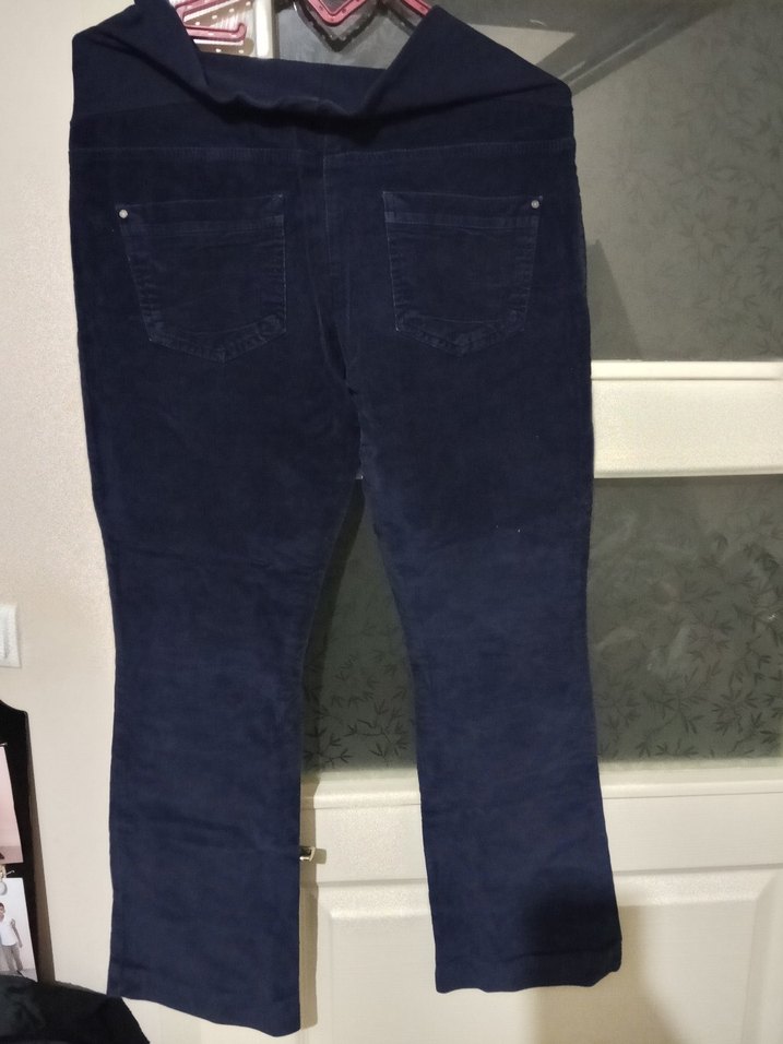 Lacivert Hamile Kot Pantolon - Görsel 3