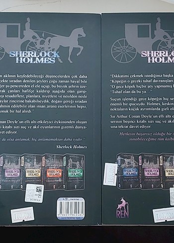 Sherlock Holmes: Oyun Başladı & Suç Uyanıyor Kitap Seti