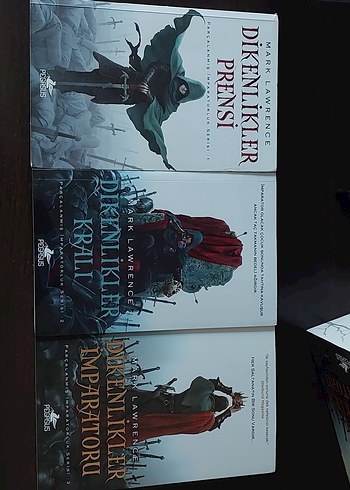 Dikenlikler Serisi 3 Kitap Seti - Mark Lawrence