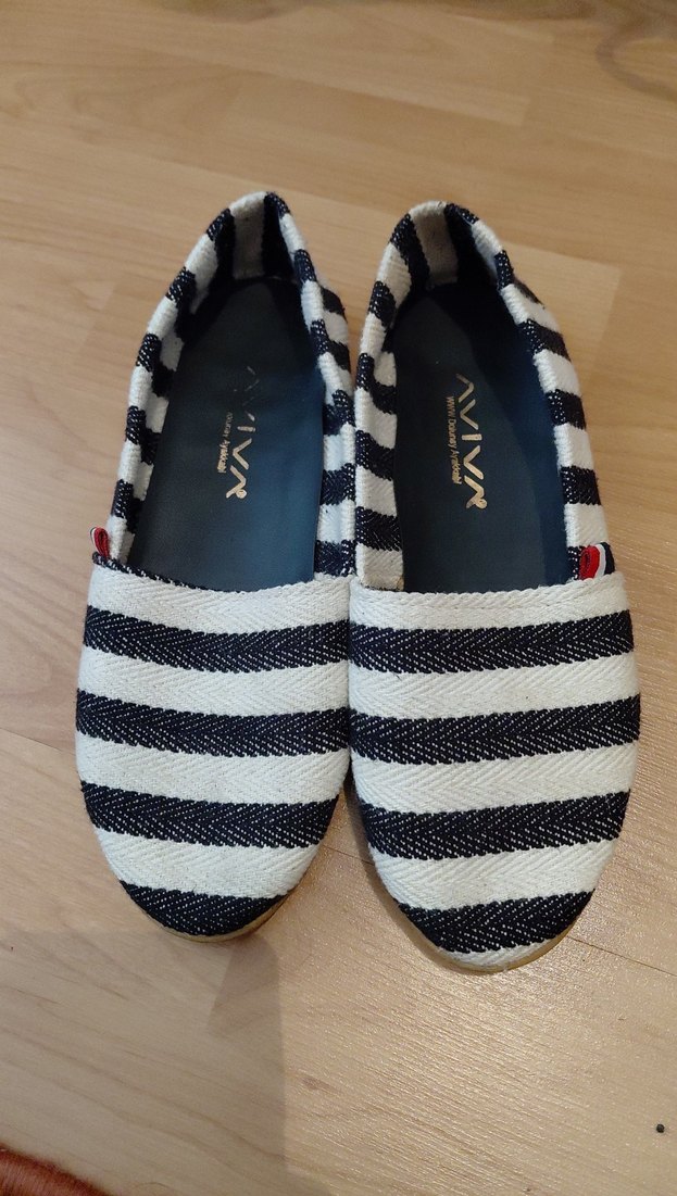 Kadın Zebra Desenli babet - Görsel 5