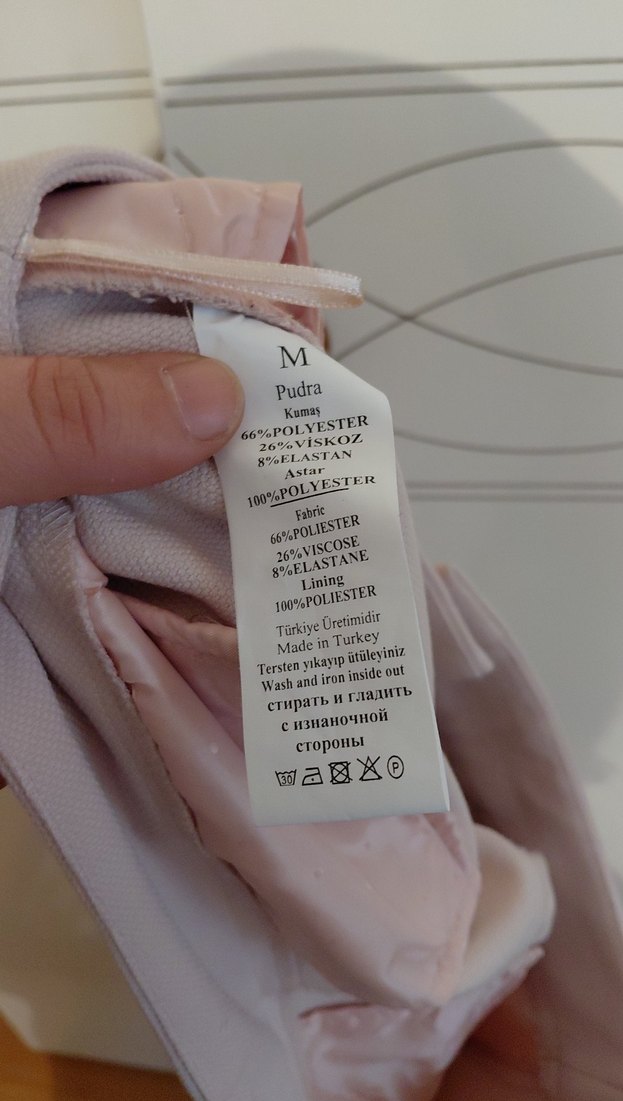 Bej Midi Kadın Kumaş Pantolon - Görsel 5