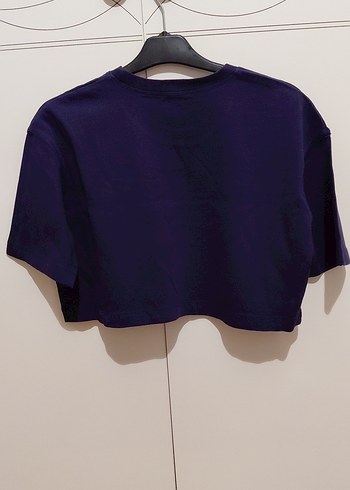 Kadın siyah Kısa Crop Top - Görsel 5