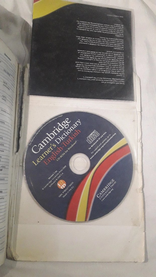 Cambridge İngilizce-Türkçe Öğrenci Sözlüğü CD'li - Görsel 3