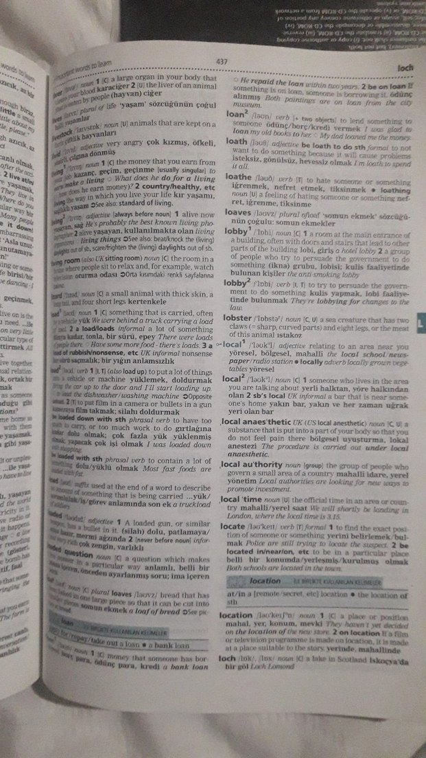 Cambridge İngilizce-Türkçe Öğrenci Sözlüğü CD'li - Görsel 5