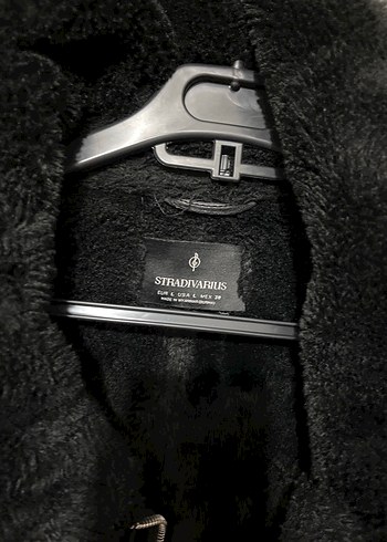 Siyah Kürklü Deri Biker Ceket - Görsel 7