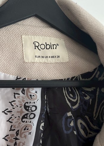 Bej Midi Boy Düğmeli  Kabanı - Görsel 5